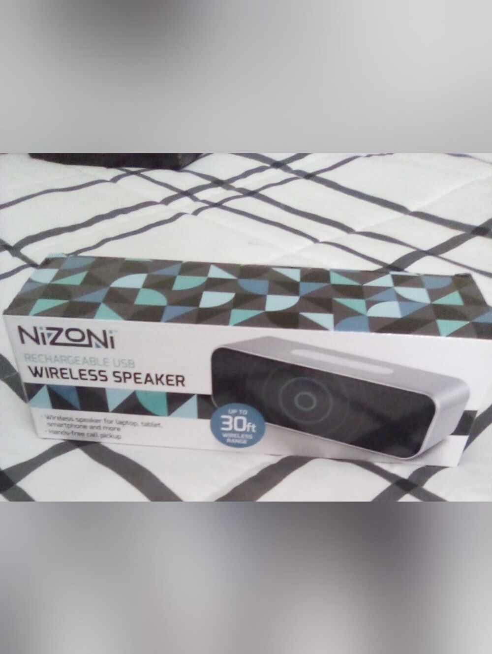 Nizoni Portable Bluetooth Speaker - Black